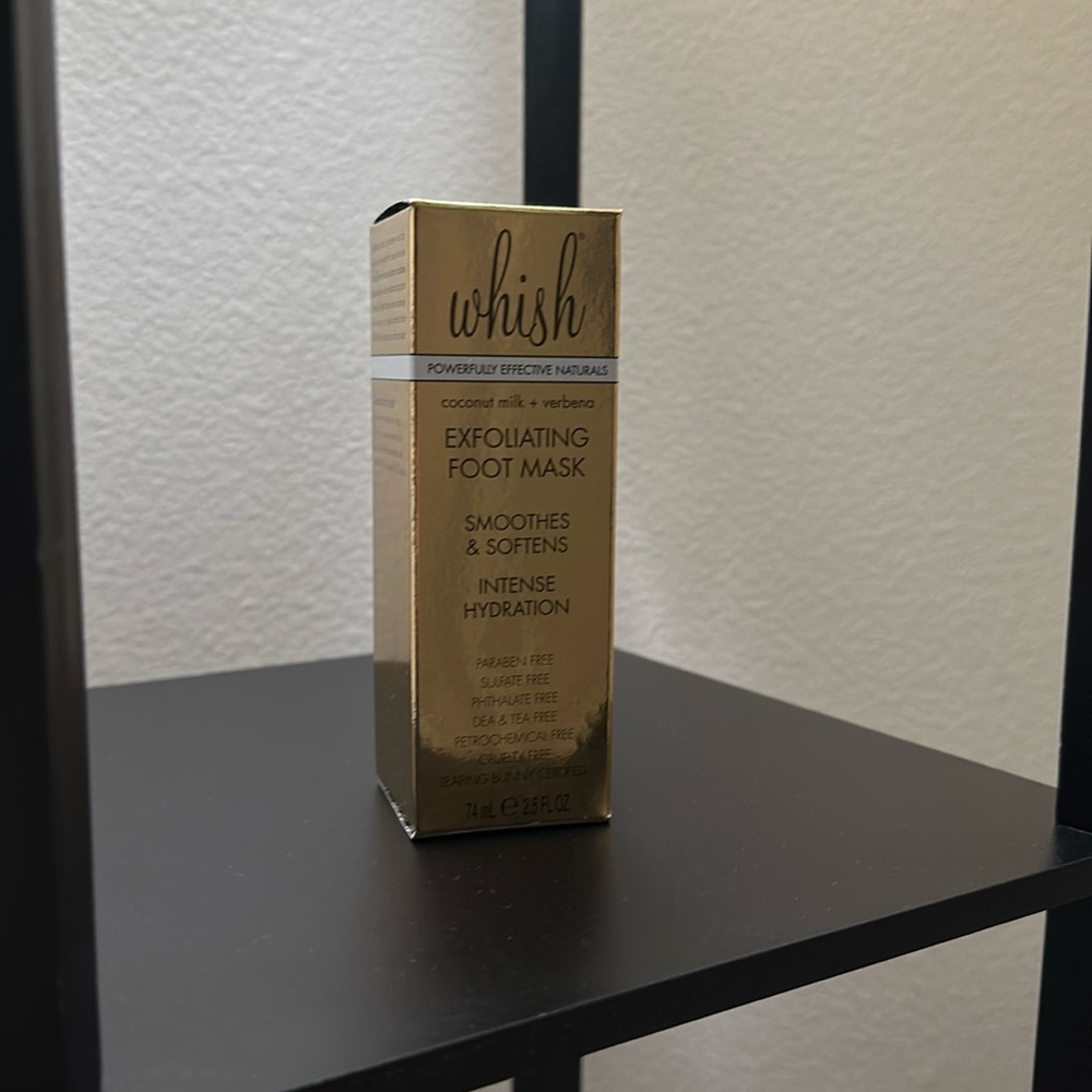 Whish exfoliating foot mask